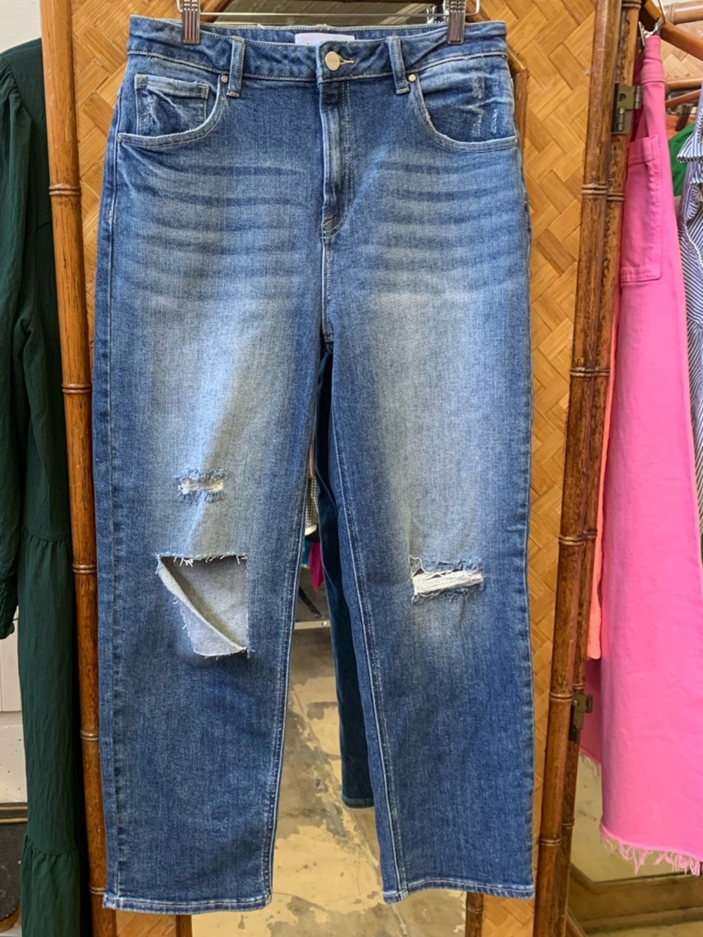 Risen mom  Blue Denim Jeans